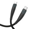 redx kabel usb pd typ-c do typ-c czarny 2m oplot wzmacniany