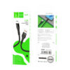 denmen kabel usb - typ-c 2.4a 60w czarny oplot d60t-b