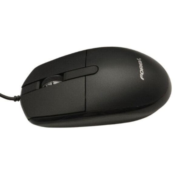 forev klawiatura przewodowa + mysz zestaw czarna fv-68