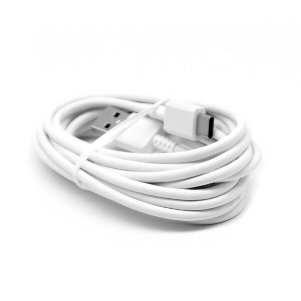 economy kabel usb do typ-c 2.4a biały 3m