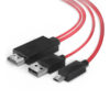 adapter kabel mhl micro usb do hdmi tv przejściówka fullhd