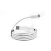 ecobox kabel usb typ-c - lightning 20w 2m biały pd