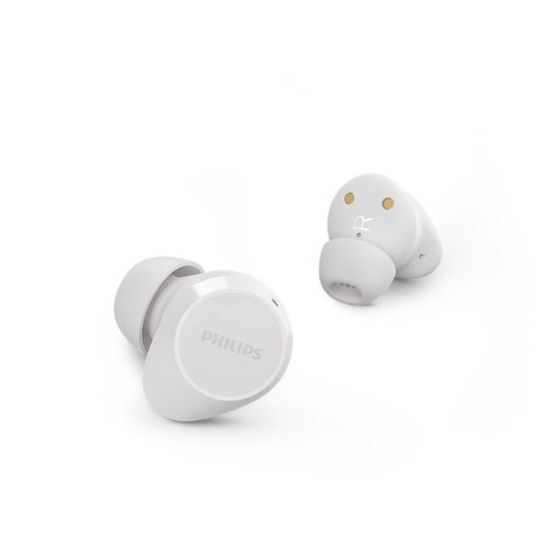 słuchawki philips douszne tws bezprzewodowe bluetooth true wireless białe phil-tat1209wt/00