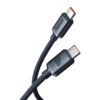 baseus kabel typ-c - typ-c 100w 1,2m fast charging czarny cajy0006 01
