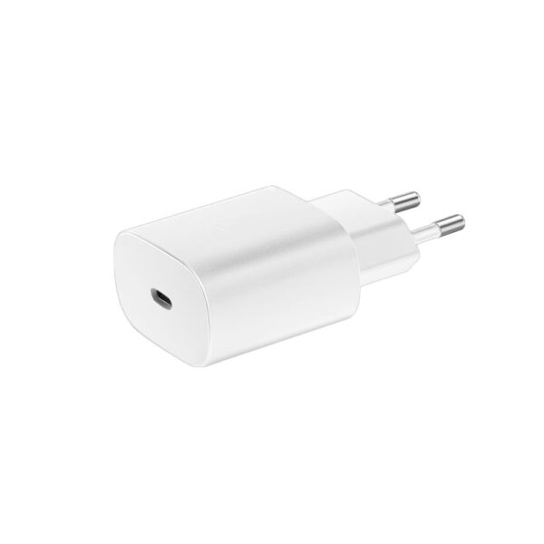 samsung ładowarka sieciowa typ-c pd gan ep-t2510xbe 25w biały 3a + kabel typ-c typ-c pd