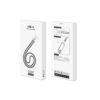 ecobox kabel 240w typ-c do typ-c smycz na szyje tęcza biała