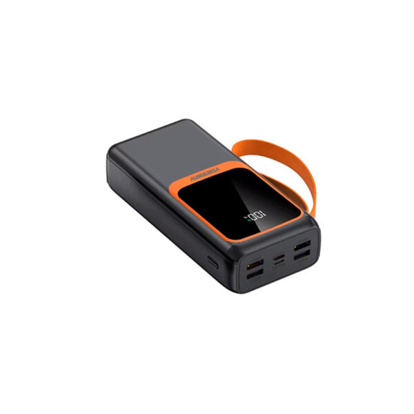 power bank denmen bateria awaryjna czarny dp31 30000mah usb + typ-c