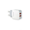 somostel ładowarka sieciowa 2xusb 2.1a 1m biały sms-a13