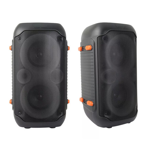 esperanza głośnik bt fm led rgb karaoke singer