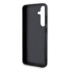 dkny pc/tpu repeat pattern tonal stripe case for samsung s24 czarny