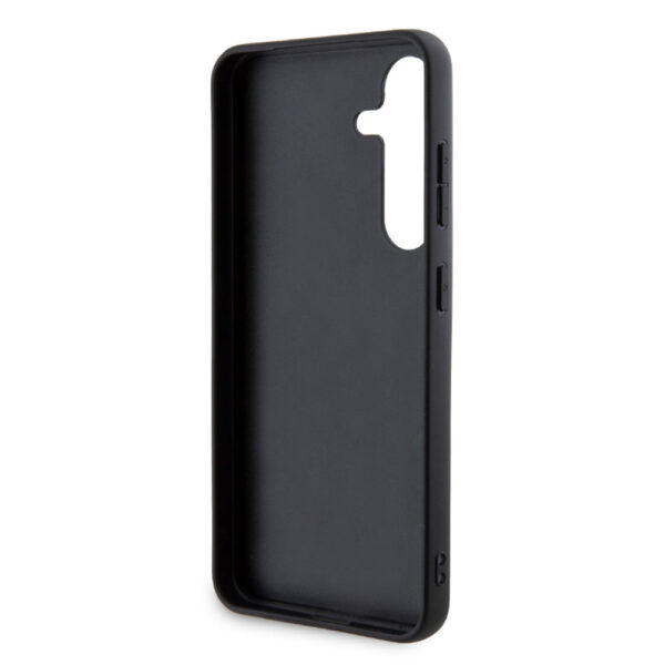 dkny pc/tpu repeat pattern tonal stripe case for samsung s24 czarny