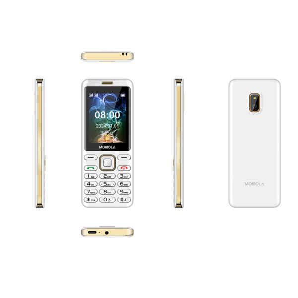 telefon gsm mobiola dla seniora mb2400 2g biały
