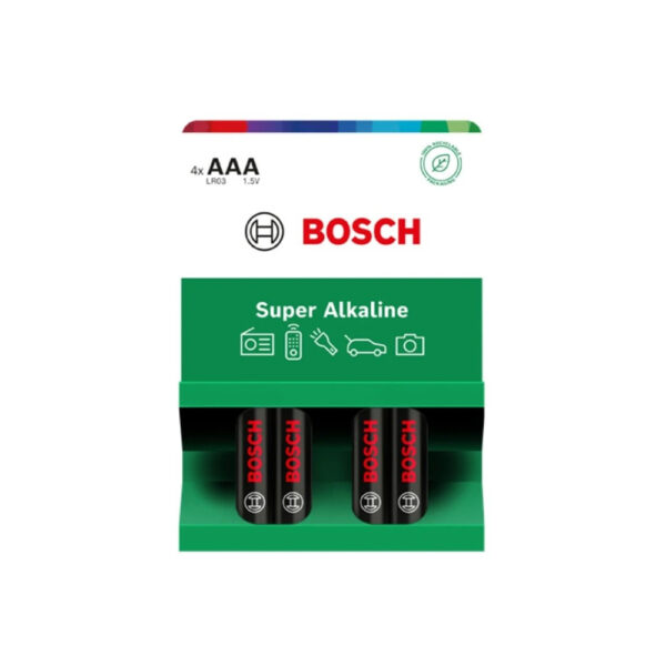 bateria bosch 4szt aaa super alkaline lr03sa4b/00