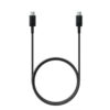 economy kabel usb pd typ-c do typ-c 5a 100w 1m czarny usb3.0