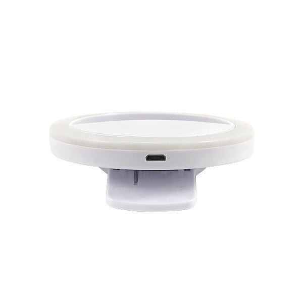 lampa led do selfie biała ring