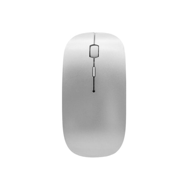 klawiatura + mysz optyczna bezprzewodowa srebrna imac zestaw