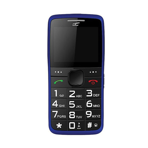 telefon gsm mob20 telefon dla seniora 2g/cam/bt/900mah niebieski ltc