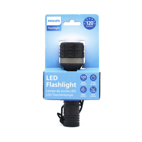 latarka philips rubber led 2 x aa phil-sfl5200/10