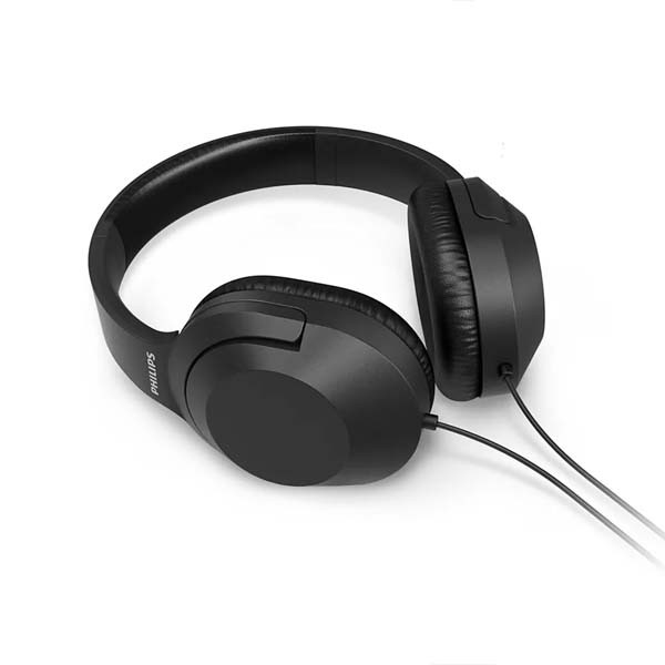 słuchawki nauszne przewodowe philips tah2005bk