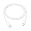 ecobox ładowarka sieciowa 65w białe 2xtyp-c oraz usb-a + kabel usb pd typ-c do typ-c 3a biały 1m
