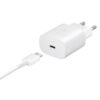samsung ładowarka sieciowa typ-c 25w 3a biała ep-ta800 + kabel typ-c - typ-c dg977