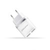 ładowarka sieciowa 2a biała nafumi 2100 ma 2xusb dual q19