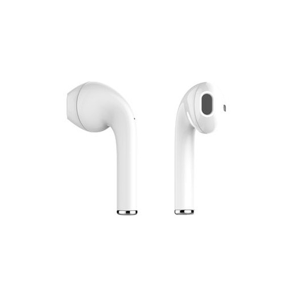 somostel słuchawki bluetooth douszne tws + ładowanie bezprzewodowe bt 5.0 biały stero sms-i330