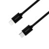 kabel usb iphone do typ-c 5a 20w somostel czarny 5000mah power delivery 1.2m pd sms-bt10 fast usb-c