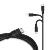 kabel usb micro somostel 30w czarny quick charge sms-a89 1m