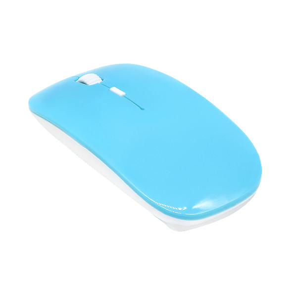 ecobox mysz optyczna bezprzewodowa 4d slimfit niebieska