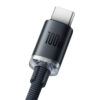 baseus kabel typ-c - typ-c 100w 2m fast charging czarny cajy0007 01