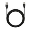 somostel ładowarka samochodowa 2xusb + kabel usb - lightning 5a 1m quick charge qc3.0 szary aluminium sms-a89
