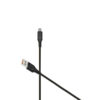 kabel usb micro denmen czarny 2.4a 1m d01v-b