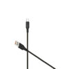 denmen kabel d01 usb - typ-c 2.4a 1m quick charge qc3.0 czarny