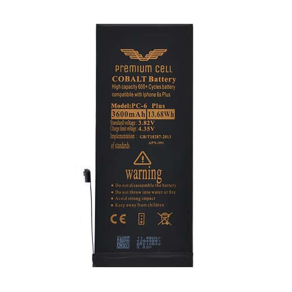 bateria premium cell cobalt iphone 6 plus 3000 mah 600+ cycles