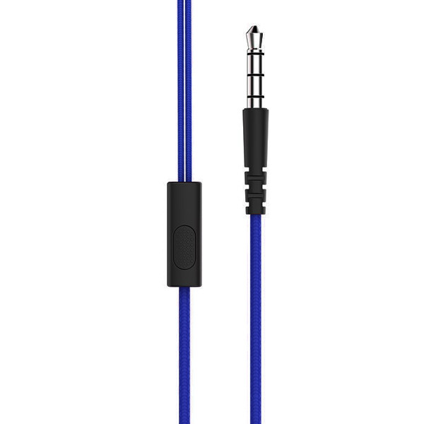 somostel słuchawki przewodowe douszne cs04 jack 3,5mm niebieski sms-cs04
