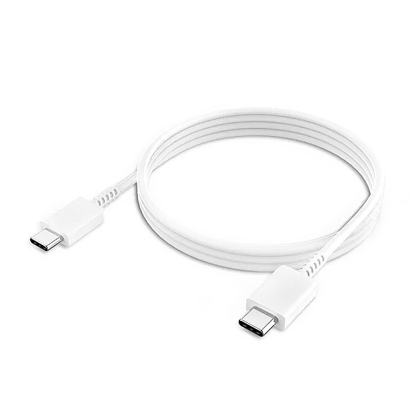 kabel usb typ-c do typ-c pd usb-c 3,6a denmen biały 1m d20c 100w