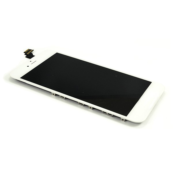 moduł wyświetlacz lcd + digitizer iphone 6 plus biały ekran dotykowy digi dotyk 6g+ tianma aaa