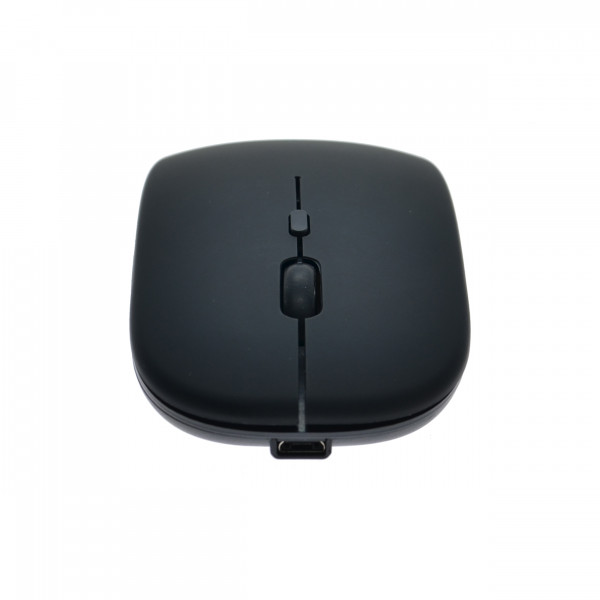 mysz optyczna bezprzewodowa trusty 4d slimfit czarna hq