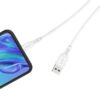 denmen kabel usb typ-c biały 2.4a 1m dc05