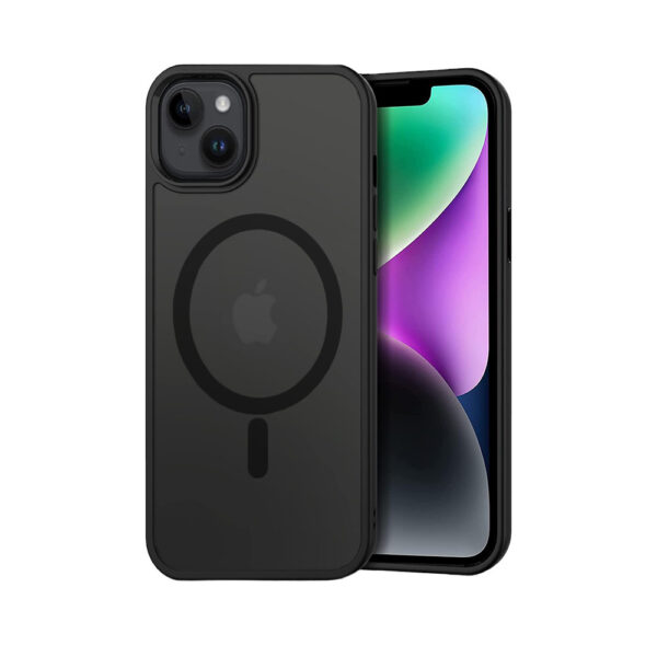 teltech nakładka magsafe case do iphone 15 pro czarny