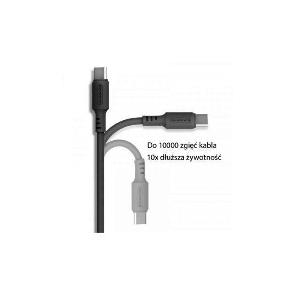 somostel kabel typ-c - typ-c 5a 60w 1.2m power delivery pd czarny 1 sms-bp10