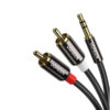 ugreen kabel stereo 1,5m chinch rca do jack 3,5 cala metal