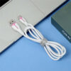 somostel kabel usb - lightning 2.4a 30w 1m quick charge qc3.0 biały powerline sms-bp08