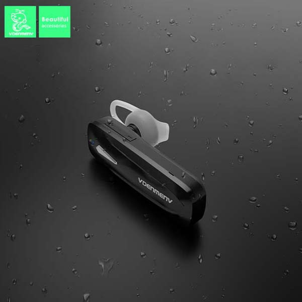 słuchawka bluetooth denmen czarna dl22