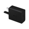 samsung ładowarka sieciowa typ-c pd ep-t4511 45w czarny 3a + kabel typ-c - typ-c - uk connector