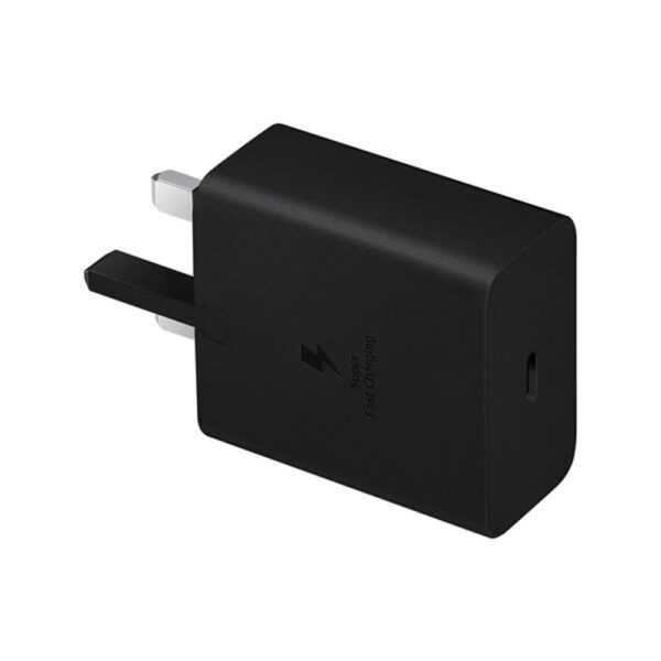 samsung ładowarka sieciowa typ-c pd ep-t4511 45w czarny 3a + kabel typ-c - typ-c - uk connector