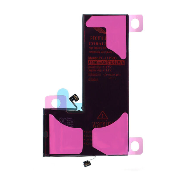 bateria premium cell cobalt iphone 11 pro 3650 mah 600+ cycles