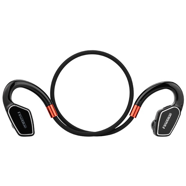 słuchawki douszne bluetooth fineblue max sport 300 m3 czarne kanałowe