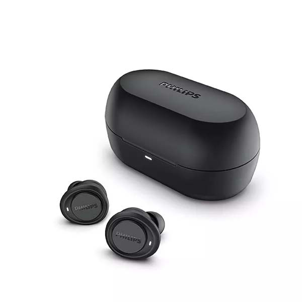 słuchawki philips douszne tws bezprzewodowe bluetooth true wireless tat1215bk